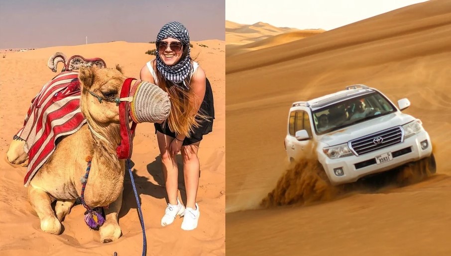 Have you experienced a camel ride or desert safari before?