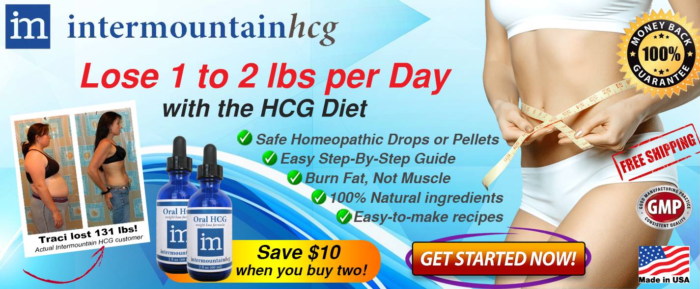The need for HCG drops and diet
