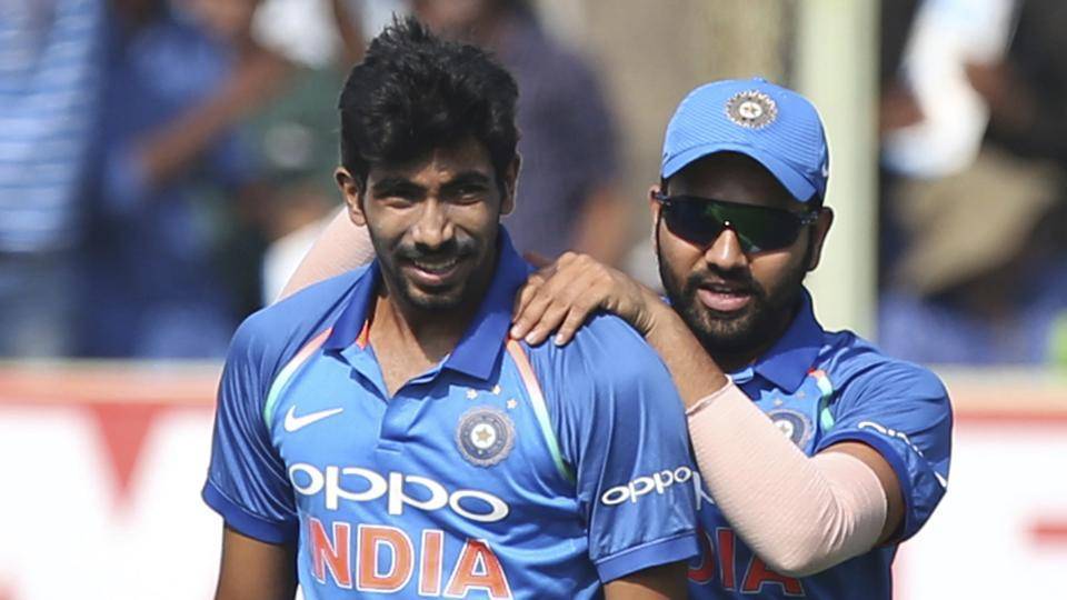 Rohit Sharma and Jasprit Bumrah