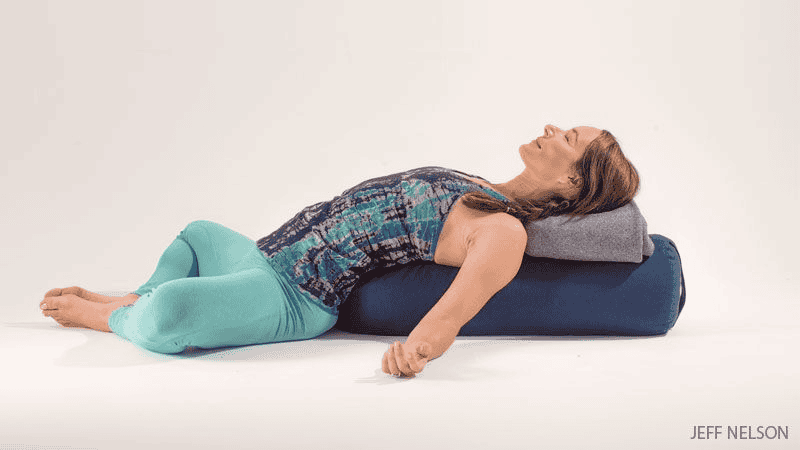 Supta Badhakon Asana (Reclining bound angle pose