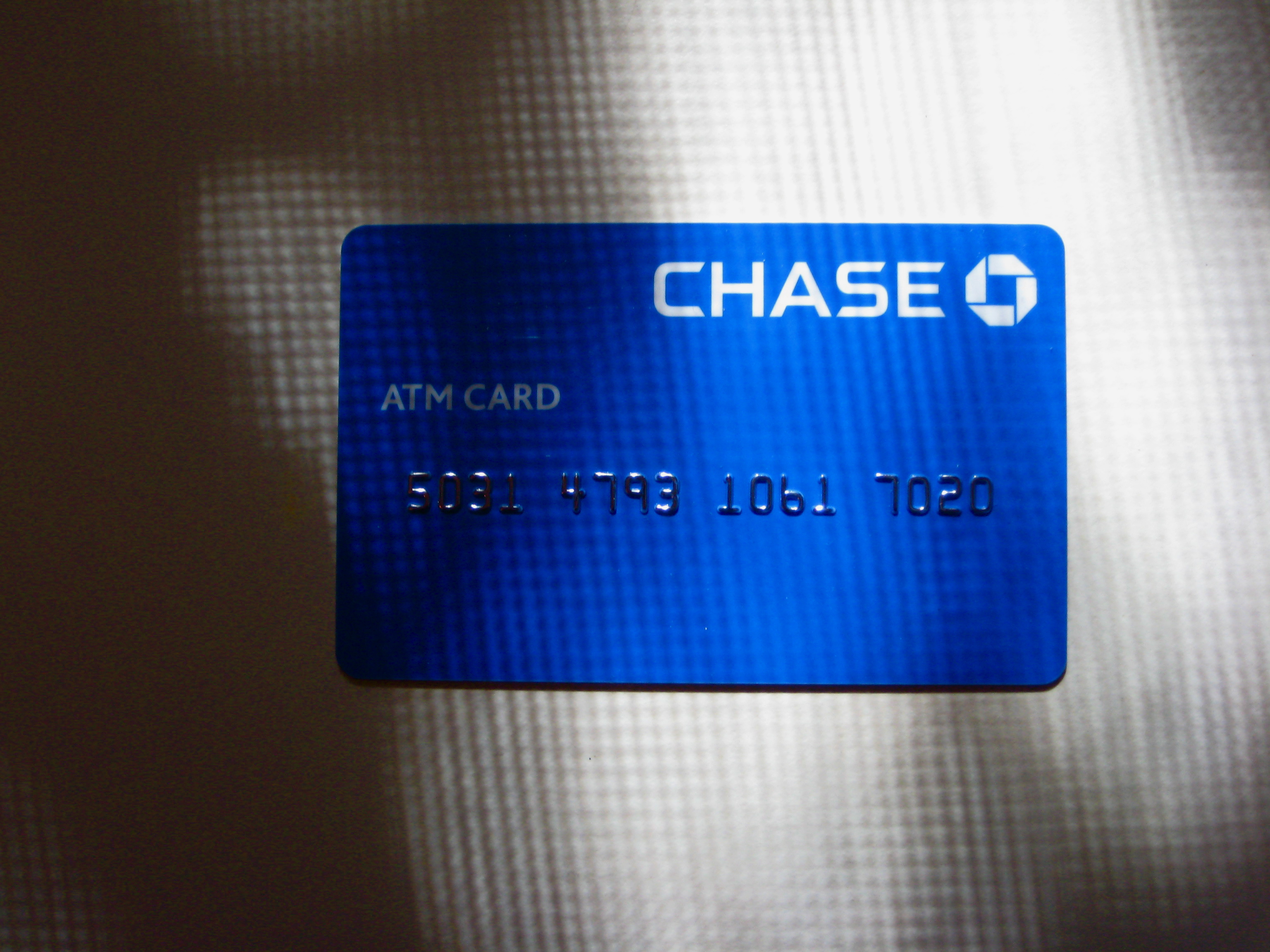 chase debit card not working number