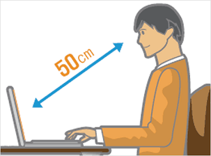 Take care of screen Brightness and Colour