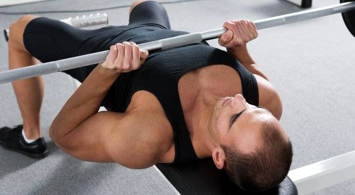 Close-grip bench press