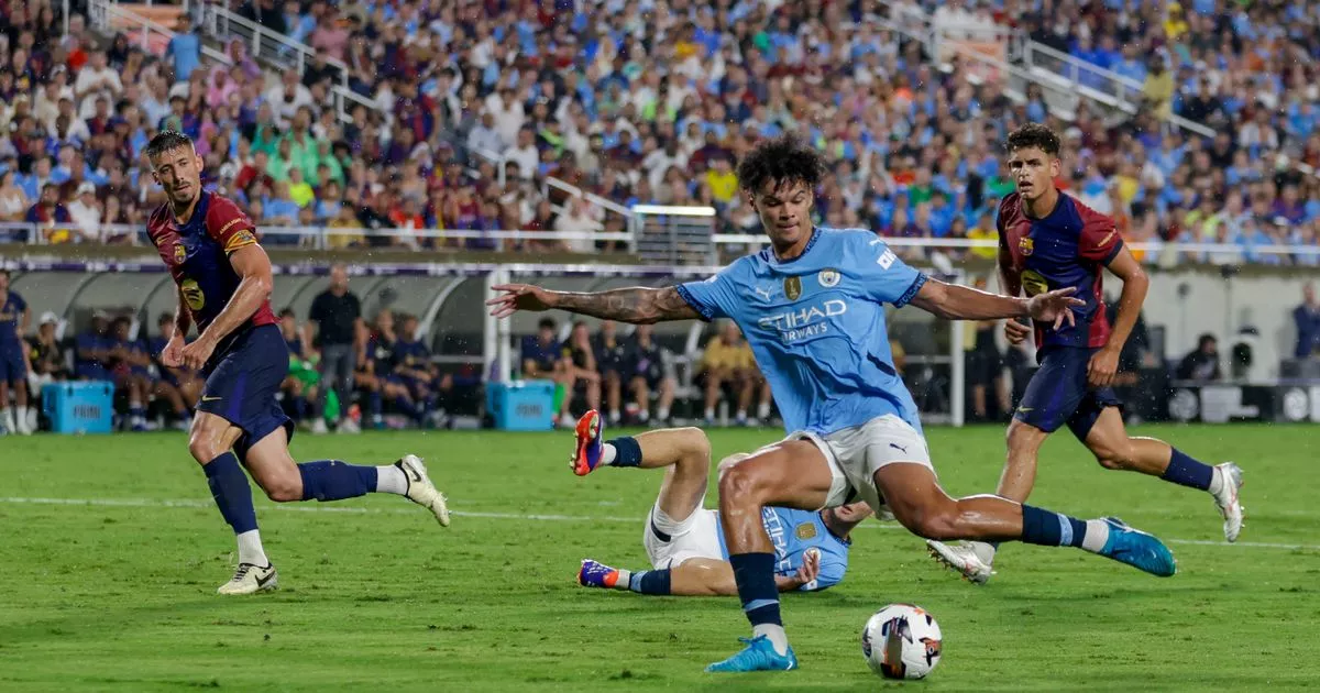 Barcelona vs Manchester City: Pre-season match in Orlando