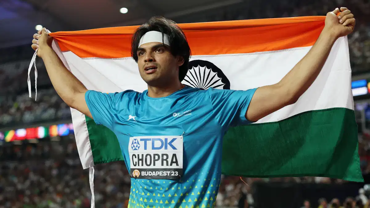 Who is Neeraj Chopra? In which sport has he won Silver Medal?