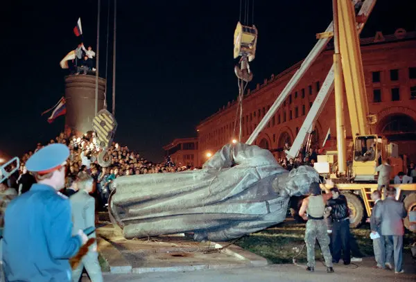 Lenin's statue in Tripura