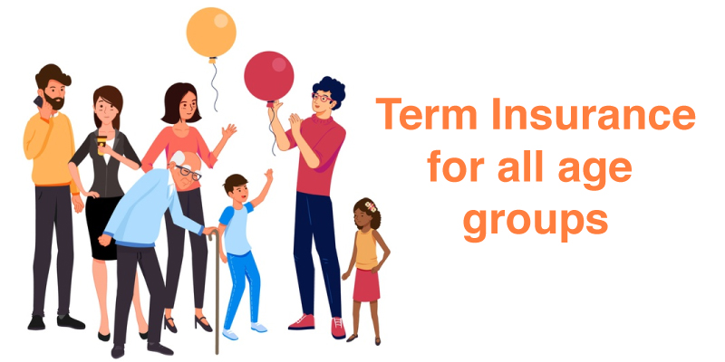 Comparing the best term insurance plans for different age groups
