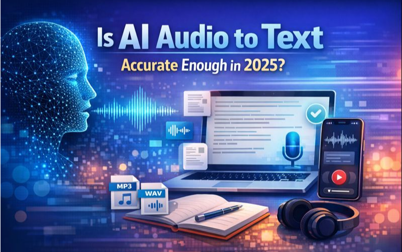 Is AI Audio to Text Accurate Enough in 2025?