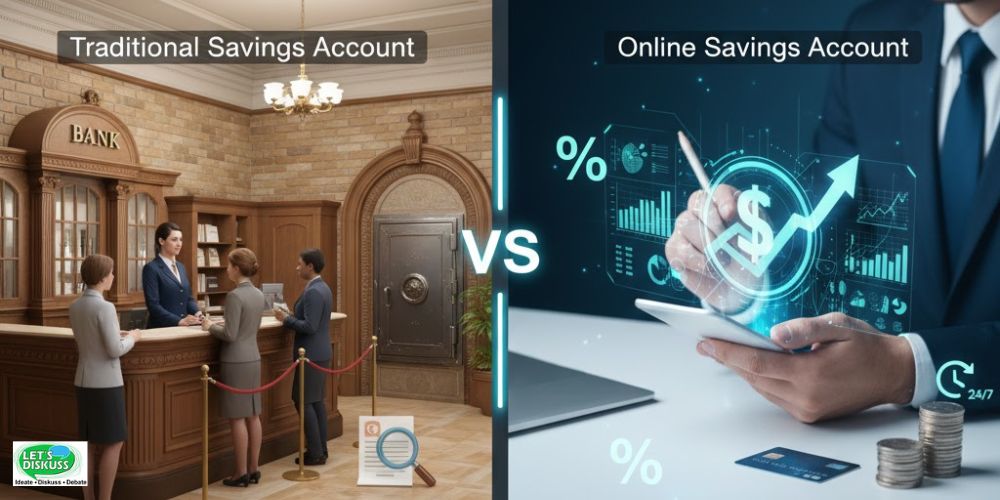 Is an online savings account more beneficial than a traditional one?
