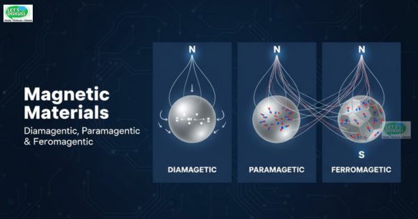 Magnetic Materials: Diamagnetic, Paramagnetic & Ferromagnetic