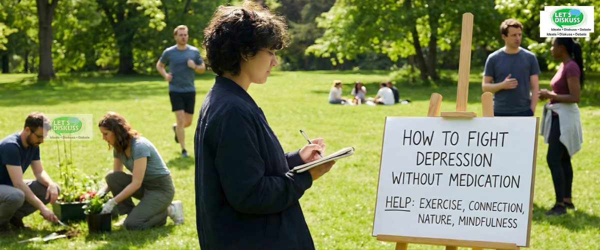 How to Fight Depression without Medication Help