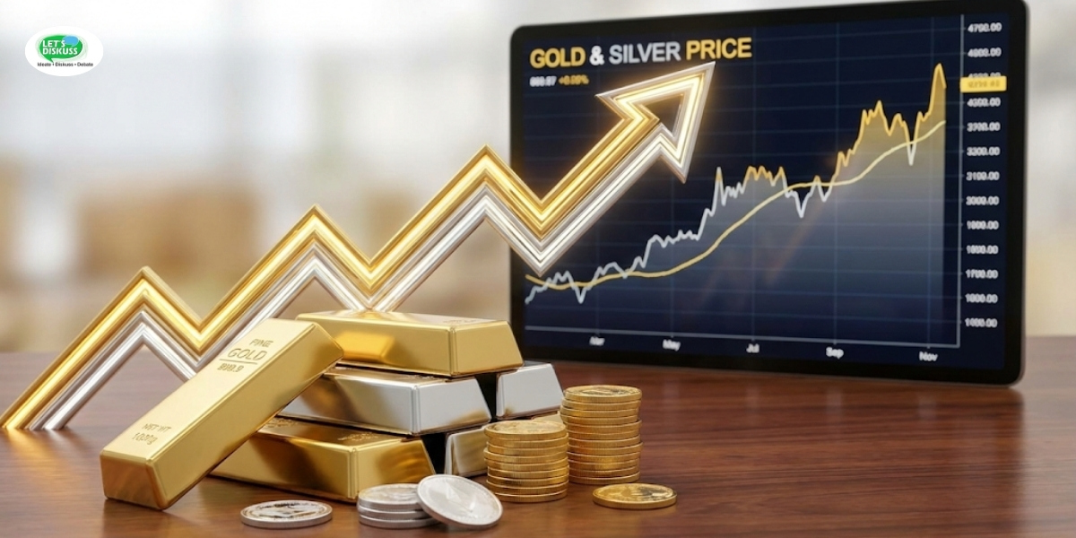 gold and silver prices hike